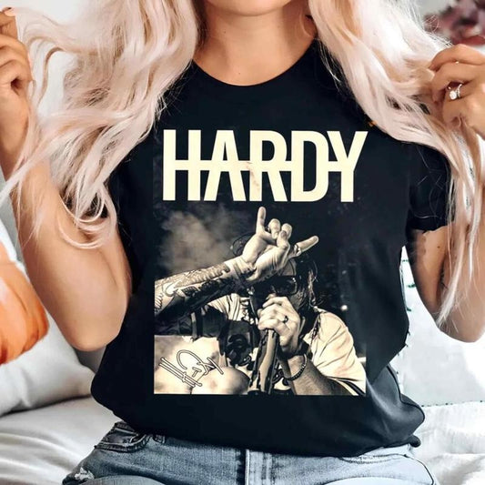Hardy Quit Tour Graphic Tee, Bold Fit for Any Fan