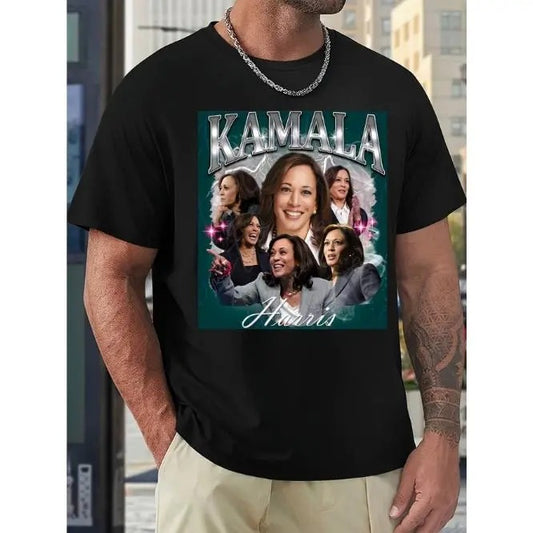 Harris Shirt, Kamala Harris Shirt, Harris 2024 T Shirt, Kamala for President Tshirt, 2024 Election, Vote For Harris TShirt, US Elections, Short-Sleeve Crew Neck Men's Tee Shirt Made in USA