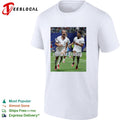 Harry Kane and Jude Bellingham England celebrating Almost Friday football shirt
