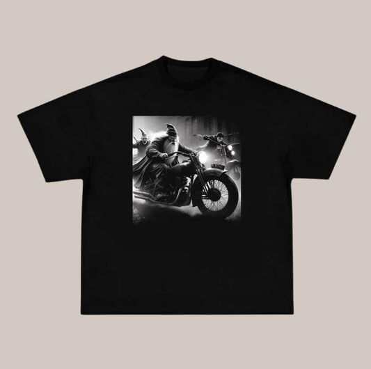 Harry Potter Vintage Graphic Tee, Dumbledore Racing T-Shirt, Movies Tee, Unisex Meme Cringe Funny Dumb Shirt, Menswear Womenswear Streetwear