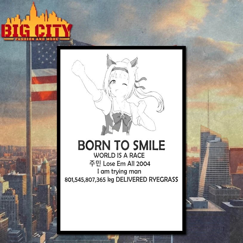Haru Urara Born To Smile World Is A Race Lose Em All 2004 shirt