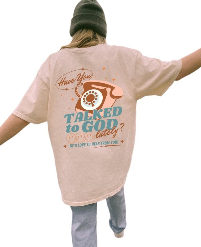 Have You Talked To God Lately Shirt, Christian God Shirt, Jesus Shirt Aesthetic, Christian Shirts Gift, Unisex T-Shirt, Gifts For Men Him, Short Sleeve Tee Shirt, Gifts For Birthday Fathers Day