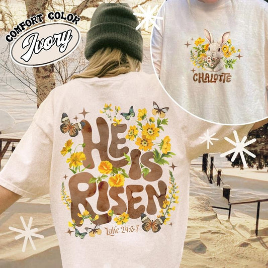 He Is Risen Easter Shirt,He Is Risen Easter Outfit,He Is Risen Shirt Boy,True Story He Is Risen Shirt, Easter Shirt For...