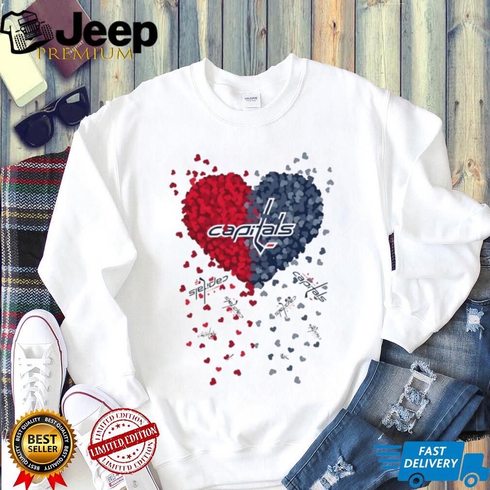 Heart of Washington Capitals Hockey NHL 2026 shirt
