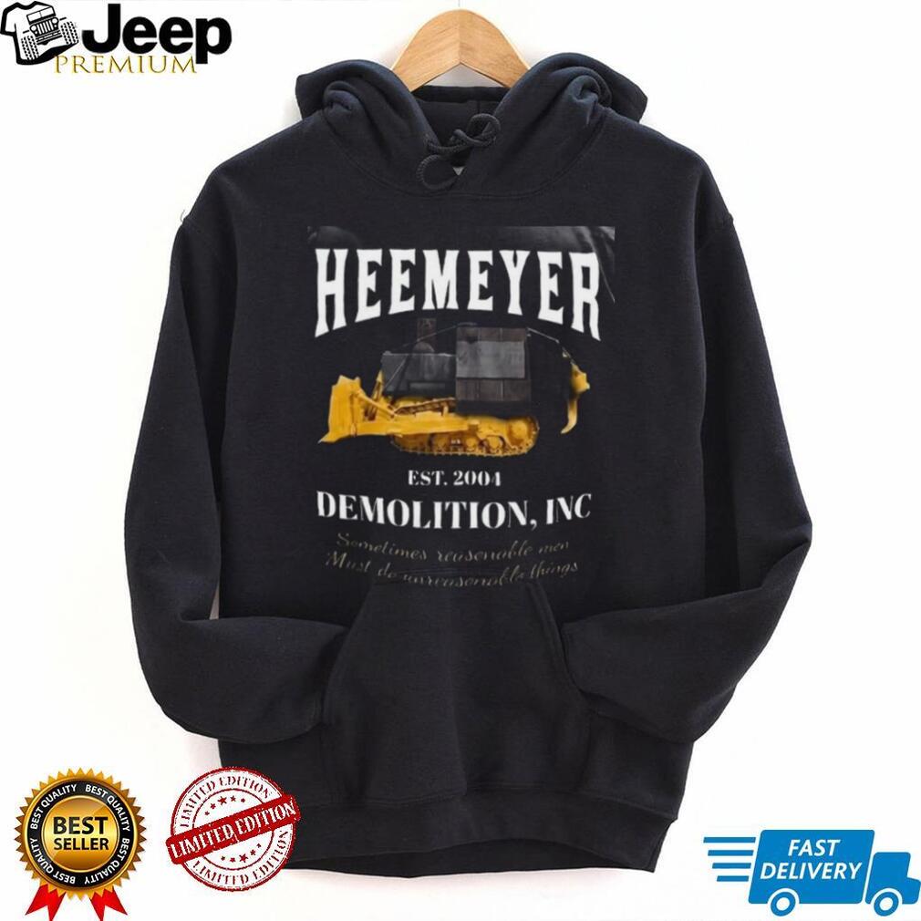 Heemeyer Demolition Inc 2004 Bulldozer Construction Workers Shirt