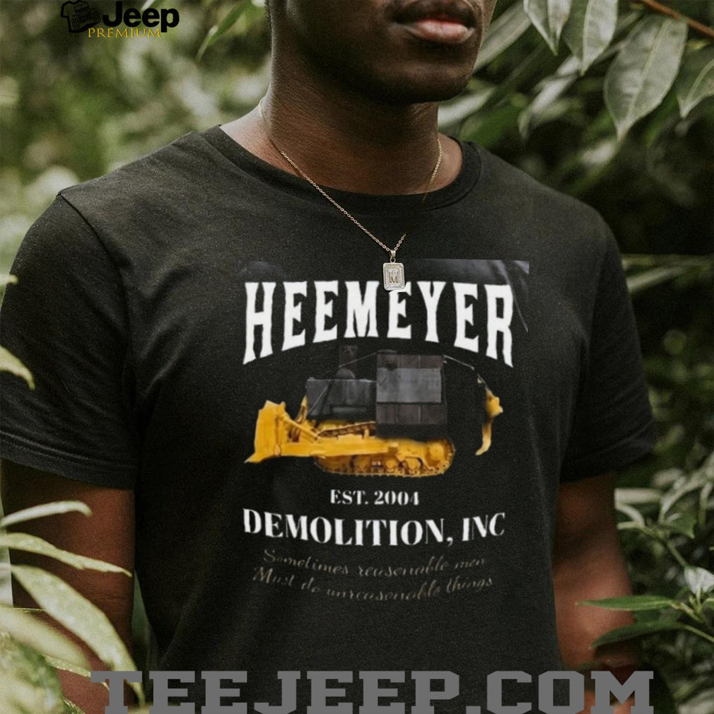 Heemeyer Demolition Inc 2004 Bulldozer Construction Workers Shirt