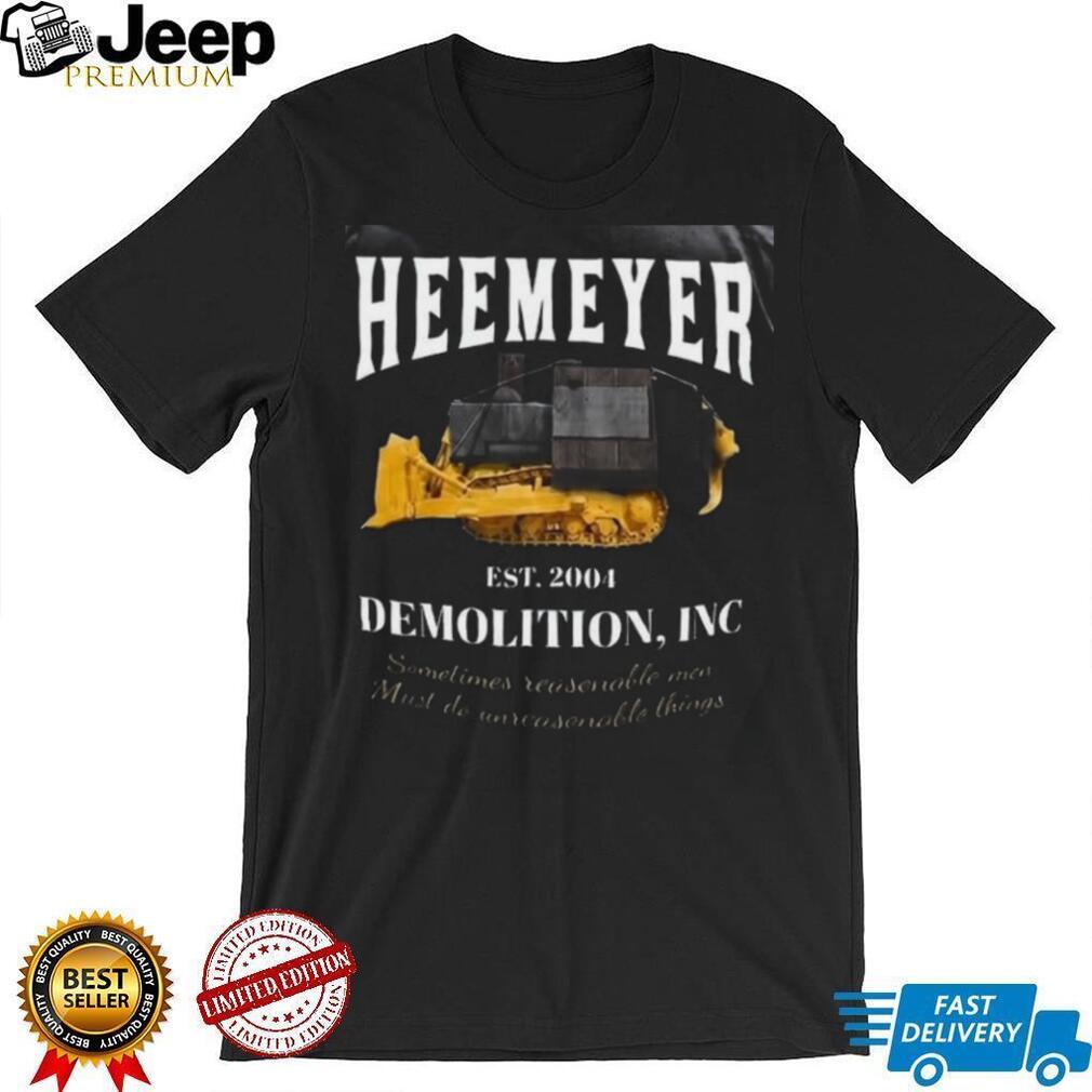 Heemeyer Demolition Inc 2004 Bulldozer Construction Workers Shirt