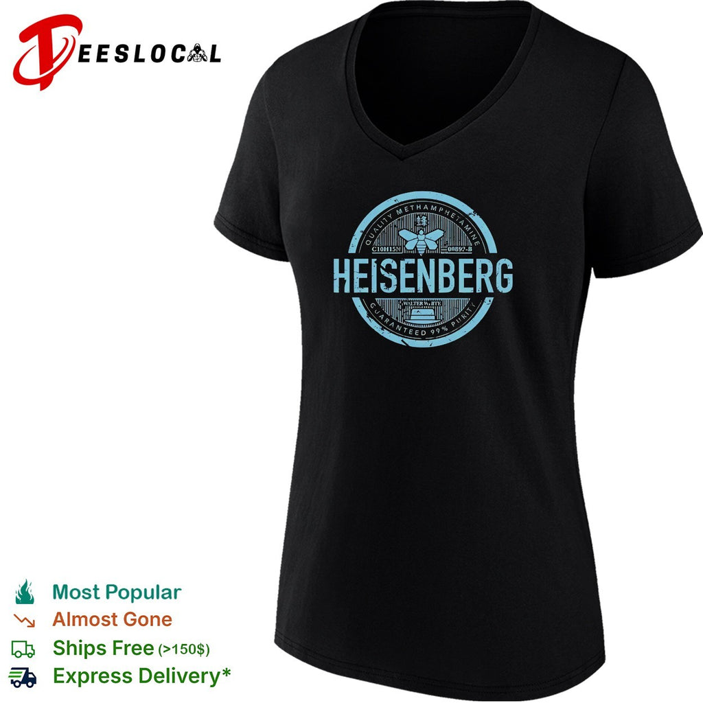 Heisenberg guaranteed 99 percent purity logo shirt