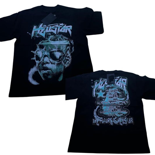 Hellstar Shirt Unisex Shirt, cotton Streetwwear Made Using 100% Us Cotton, Design & Printed In The USA Menswear T-Shirt graphic  tee