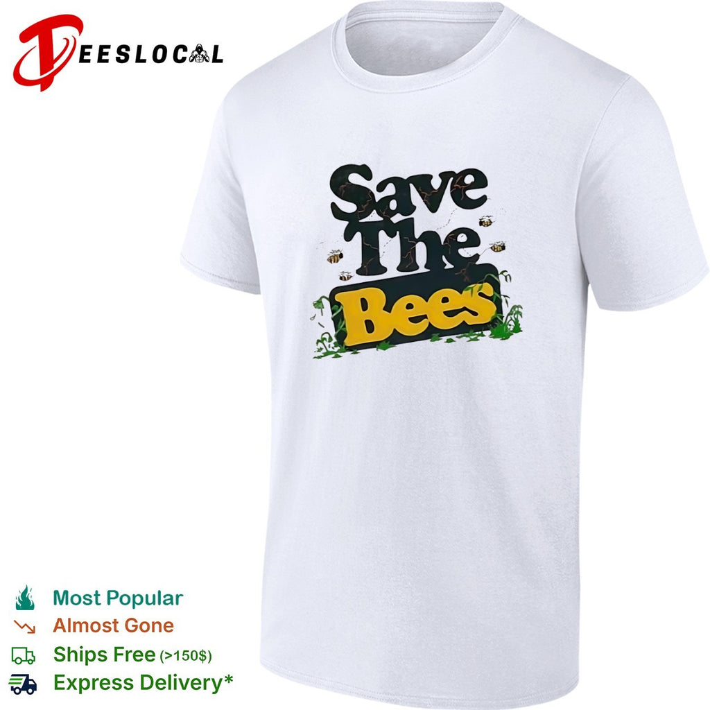 Save the Bees Nature Conservation environment shirt