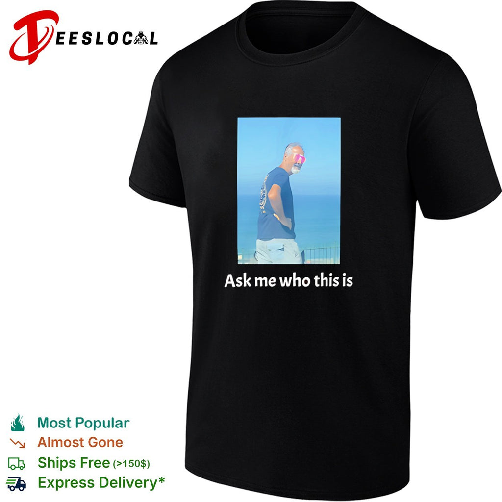 Hideo Kojima ask me who this is shirt