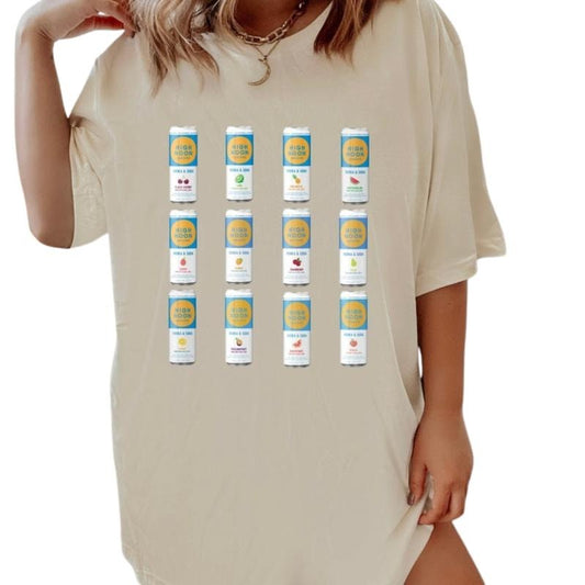 High Noon Unisex Shirt, viral vintage cans Sweatshirt or Hoodie Crewneck Fabric Womenswear Top Fitted