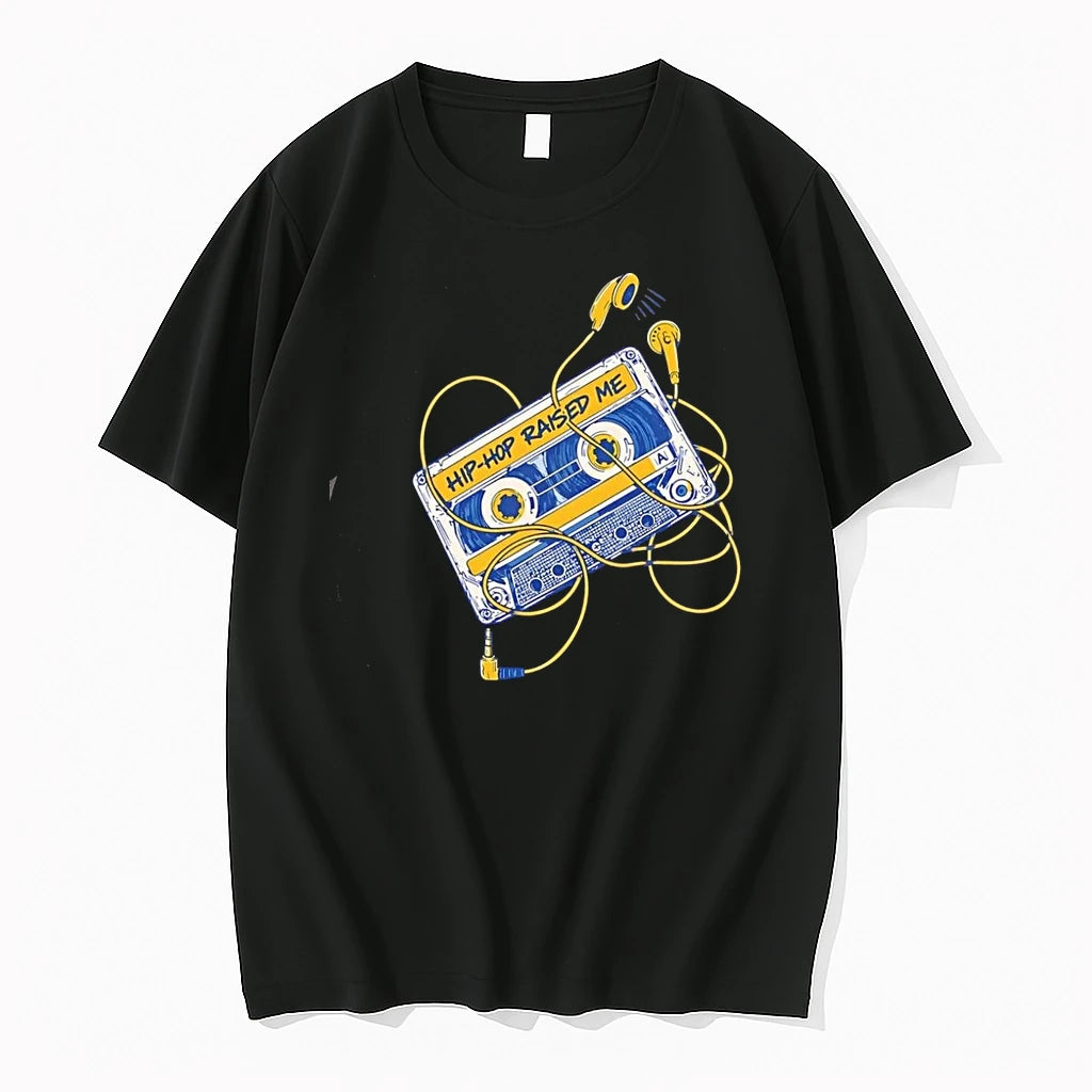 Hip Hop Raised Me Cassette Tape Hip Hop Tshirts Sweater