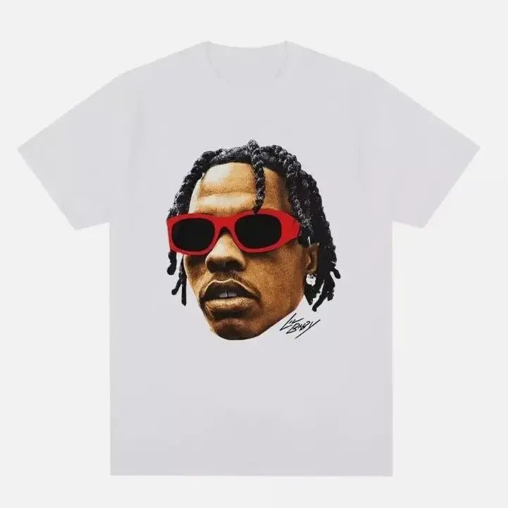 Hip Hop Rapper Graphic T Shirt Men's Vintage Shirt, Grahpic tees, Cotton T-Shirt, Crew Neck T-Shirt, Gift for Him, Gift for Her, Menswear Top, Womenswear Top