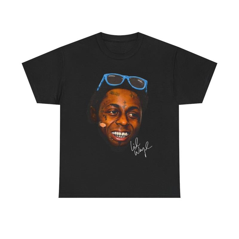 Hiphop T-Shirt Rap Tee Vintage Style Concert Merch Graphic Face Tee Rare Hip Hop Casual Classic Cotton Menswear Top Retro Comfy