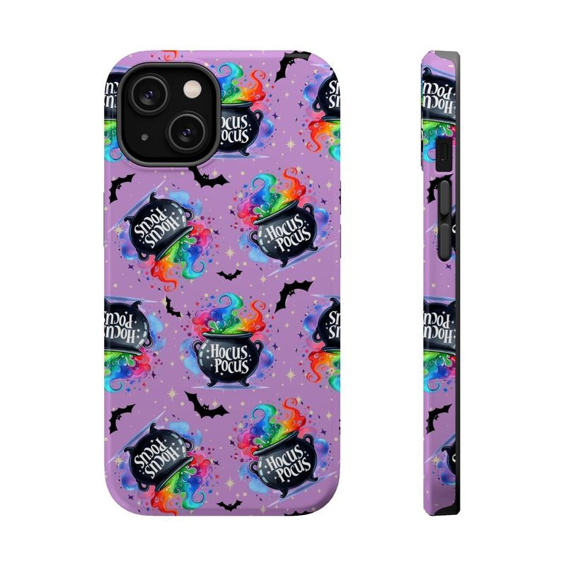 Hocus Pocus Phone Case, Halloween Phone Cover Mag Safe Compatible, Magnetic Tough Cases