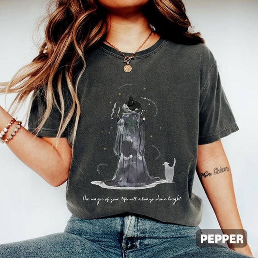 Hogwarts Professor McGonagall Memorial Shirt, Maggie Smith, Magic Movie, Halloween, Spooky Season, Full Sizes Full Colors, Comfort T-Shirt