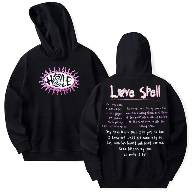 Holee Rock Band 2 Sides Hoodie, Alternative Rock Merch For Fans, Vintage Rock N Roll Clothing, Unisex Sweater Pullover Tee