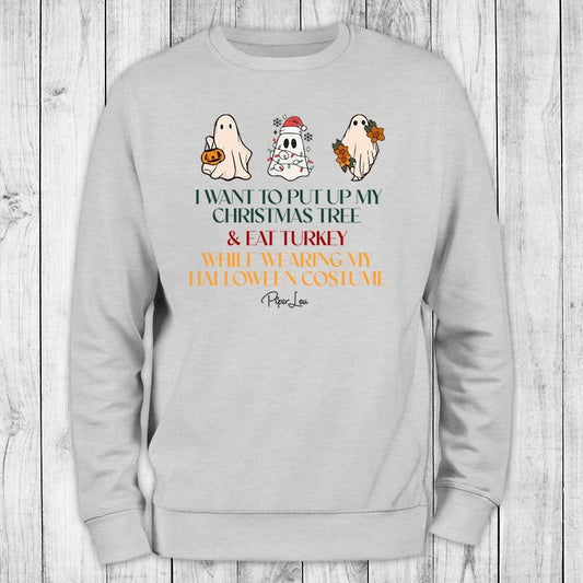 Holiday | Holiday Ghosts Sweatshirt Classic Womenswear, #halloween #christmas #fall #holidays #thanksgiving #colorprint #cute
