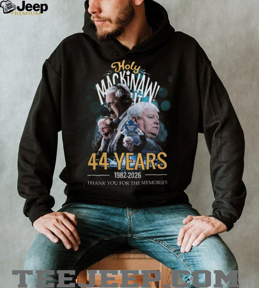 Holy Mackinaw Joe Bowen 44 Years Toronto Maple Leafs Tribute T Shirt