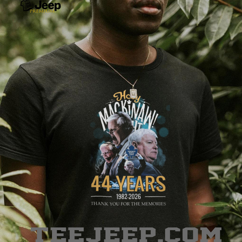 Holy Mackinaw Joe Bowen 44 Years Toronto Maple Leafs Tribute T Shirt