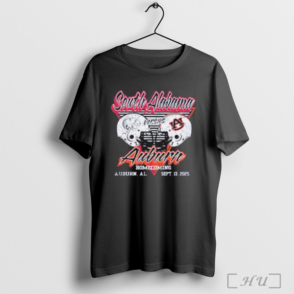 Homecoming Game 2025 Auburn Tigers Vs South Alabama Shirt T Shirt