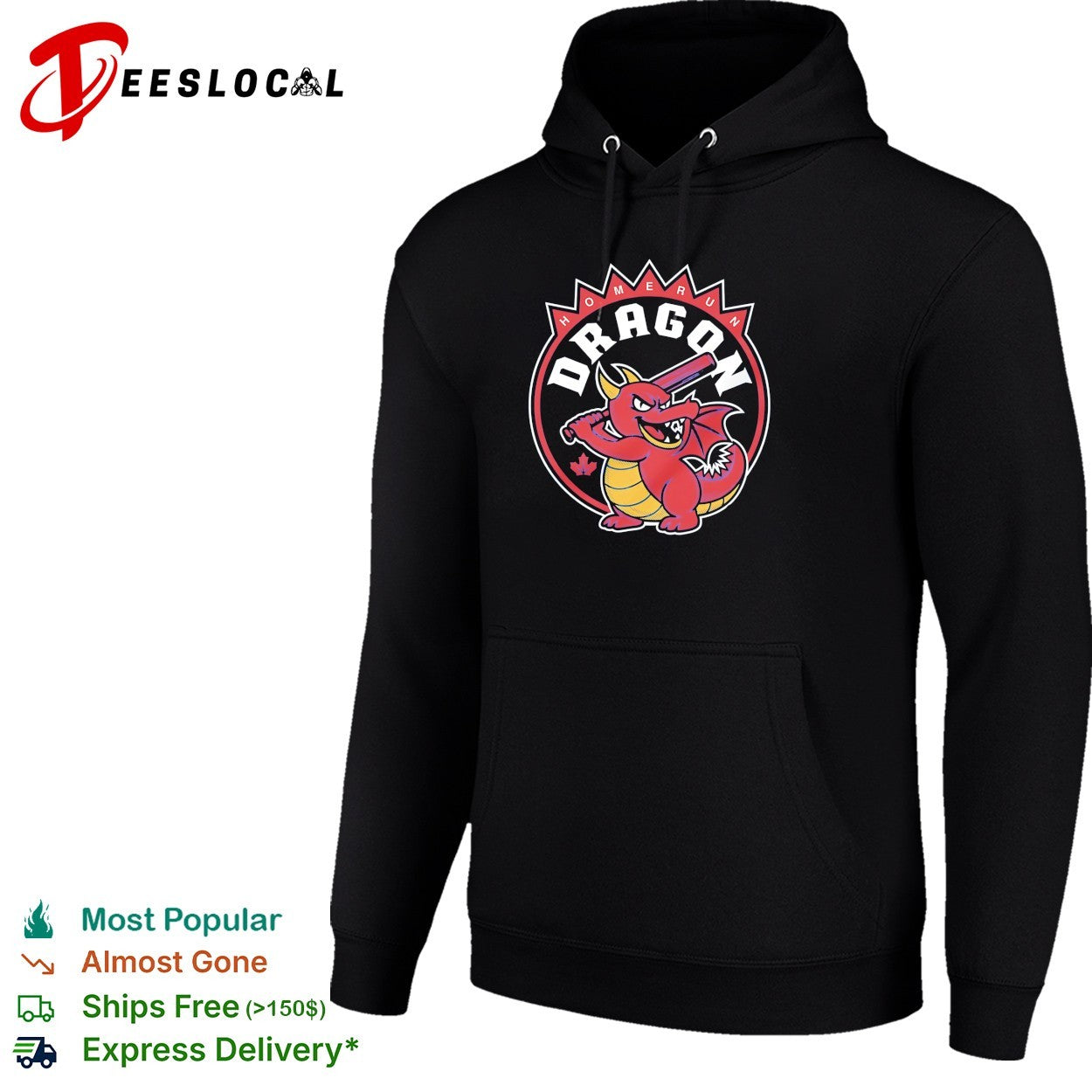 Homerun Dragon baseball mascot shirt