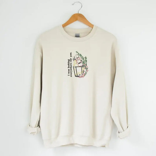 Howls Moving Castle Embroidered Tshirt/Sweatshirt/Hoodie, Calcifer, Howl and Sophie, Miyazaki Hayao Shirt, Studio Ghibli Shirt, Anime Giftstyle{n002}3