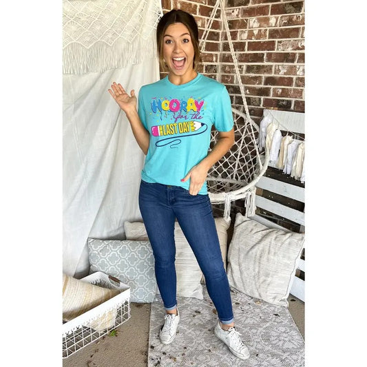 Hooray for the Last Day Teacher T-Shirt Hoodie, Sweatshirt | WearSparks.com