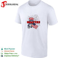 Hooters Uncle Sam owl fireworks USA flag shirt