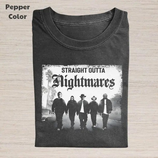 Horror Character Vintage Graphic Tee, Nightmare T-Shirt, Movie Shirt, Unisex Meme Cringe Funny Dumb Shirt, Gift For Men...