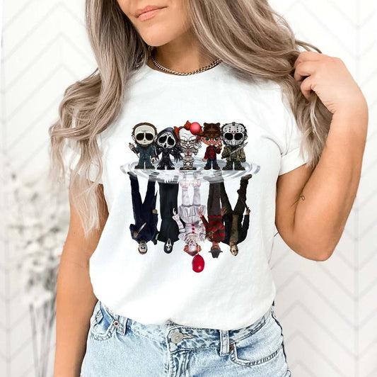 Horror Characters Friends Shirt, Halloween Horror Movie T-shirt, Friends Halloween Tee, Horror Movie Characters Sweatshirt, Halloween Shirt, halloween gift shirt, halloween shirt, halloween sweatshirt, halloween hoodie, halloween shirts, Horror movie