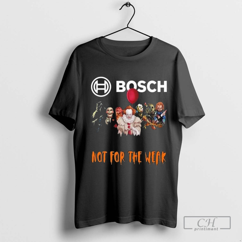 Horror Characters X Robert Bosch Gmbh Not For The Weak Halloween 2025 T Shirt Sweater