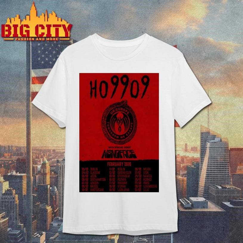 Horror February 2026 Tour Shirt