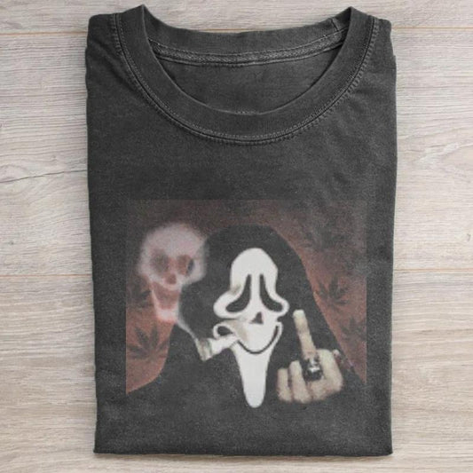 Horror Graphic T-shirt, Scream Horror Movies Shirt, Ghost Face Classic Retro Tees, shirt for women, Vintage Graphic Unisex T-shirt For Men Womenstyle{n002}2