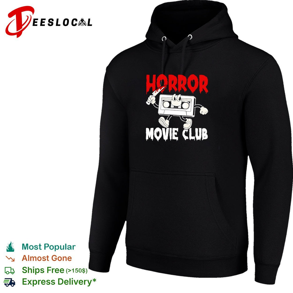 Horror movie club VHS tape shirt