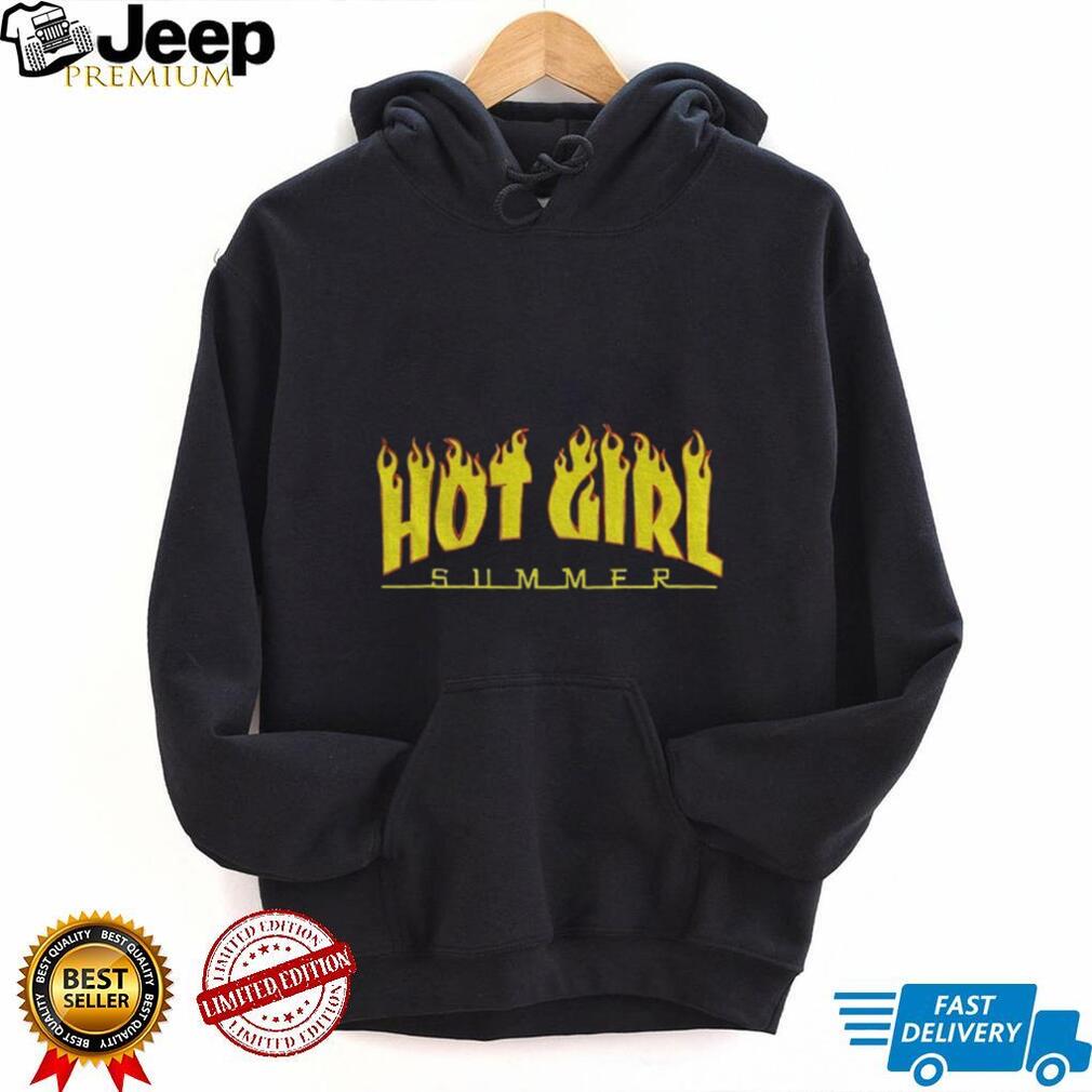Girl Summer 2026 Flame Graphic Aesthetic T Shirt