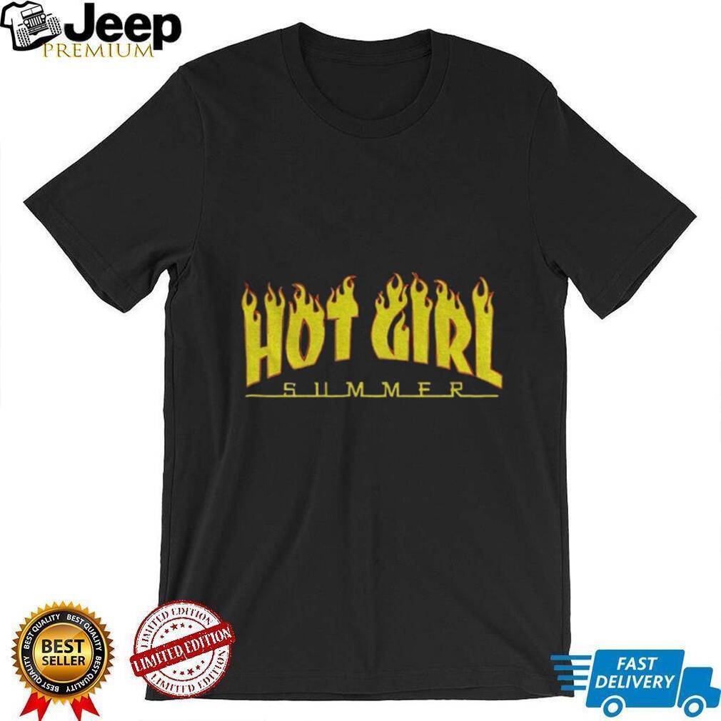 Girl Summer 2026 Flame Graphic Aesthetic T Shirt
