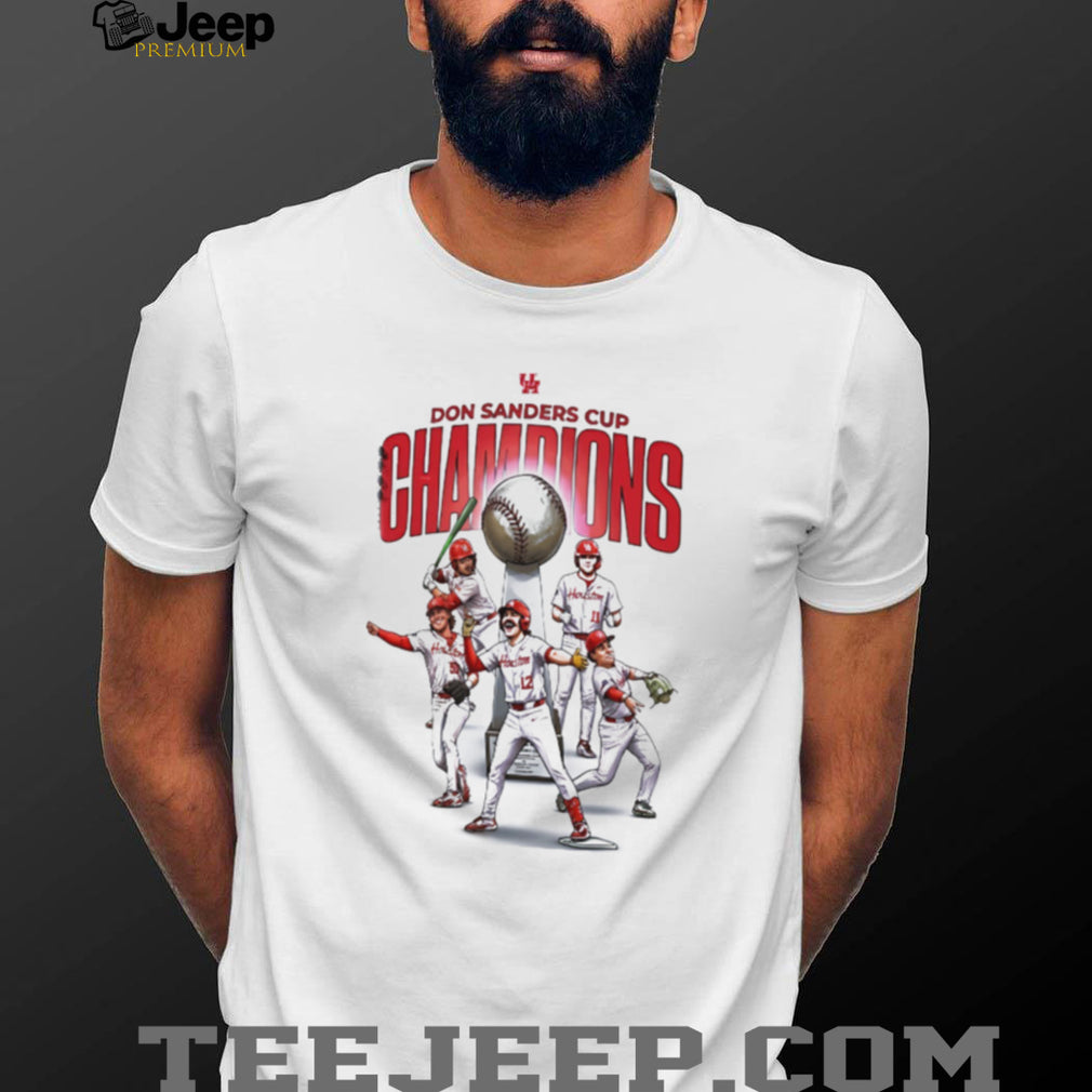 Houston Baseball Don Sanders Cup Champions Graphic T Shirt