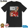 Houston Rockets 2026 NBA Playoffs Trio Vintage Graphic T Shirt Team Spirit Gear