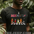 Houston Sports Teams Mascots Abbey Road Crossing Texans Rockets Astros Dynamo T Shirt