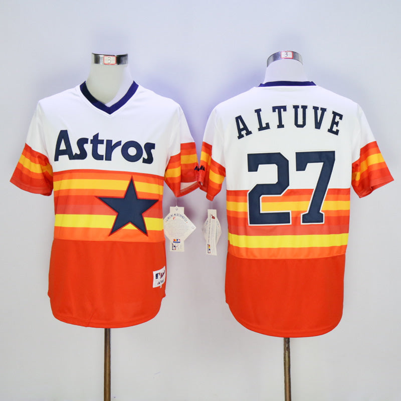 Houston Astros #27 Jose Altuve Astros 271980 Inverted
