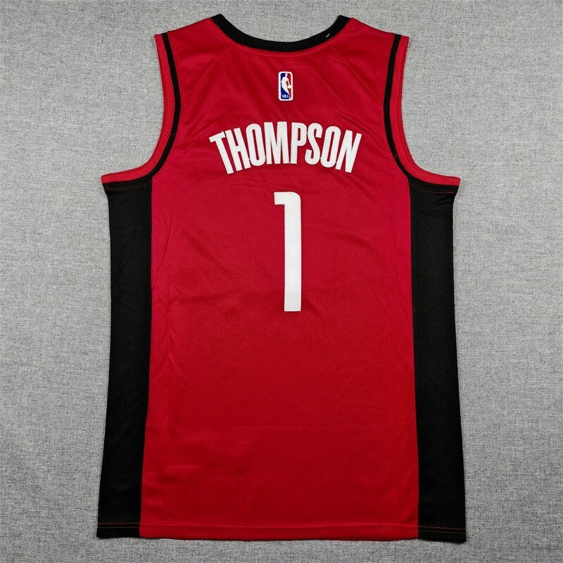 Houston Rockets #1 Amen Thompson Rockets 1 Red Style 1