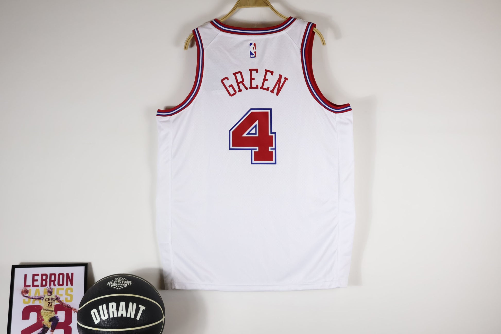 Houston Rockets #4 Jalen Green 2324 city jersey white Style 1