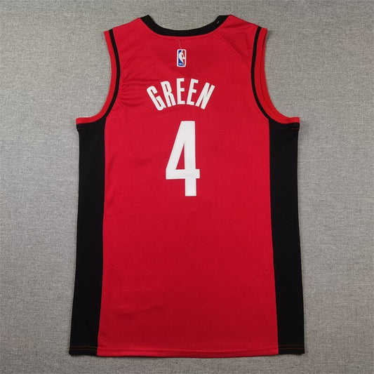 Houston Rockets #4 Jalen Green Rockets 4s-xxl Style 1