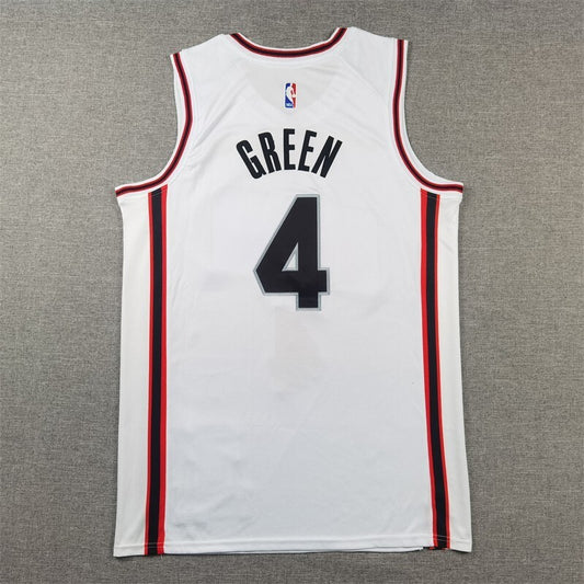 Houston Rockets #4 Jalen Green Rockets 4s-xxl Style 5