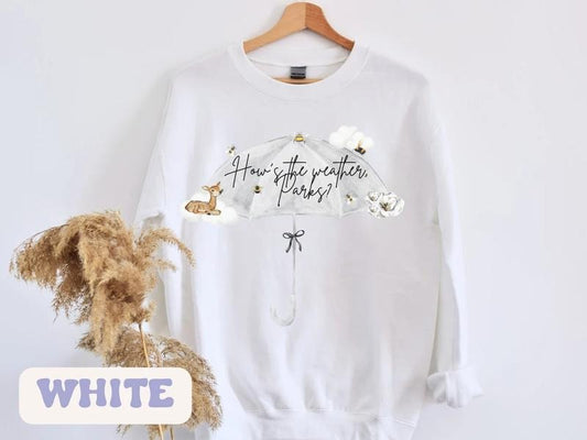 Hows the Weather Sweatshirt, Magnolia Parks Hoodie, Magnolia and BJ, Book Addict, Book Lover, Bookish Gift, Bookish...