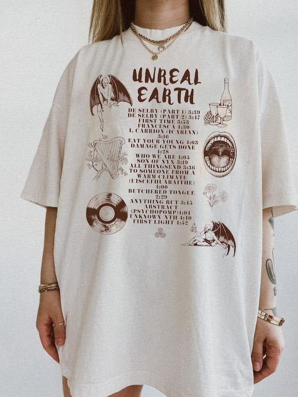 Hozier Shirt, Hozier Sweatshirt, Hozier Unreal Unearth Merch, Unreal Unearth Tour Shirt, Hozier album Shirt, Vintage Bootleg Shirt