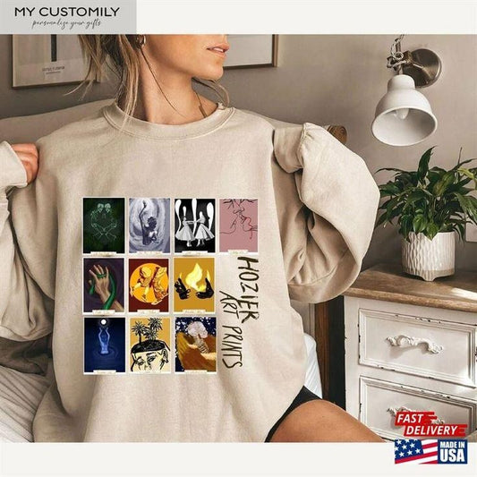 Hozier Unreal Unearth Tour 2023 Sweatshirt - Merch Concert , Unisex