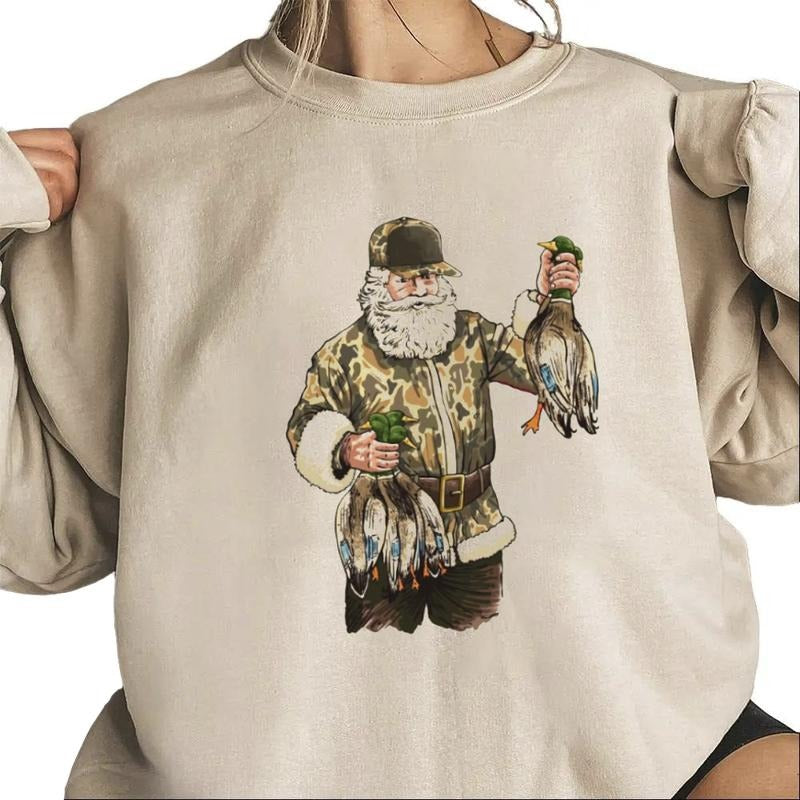 Hunter Mallard Duck Sweatshirt - Vintage Nature and Wildlife Apparel Hunting Season 2025 Unisex T-shirt Hoodie Cotton Pullover Womenswear Day